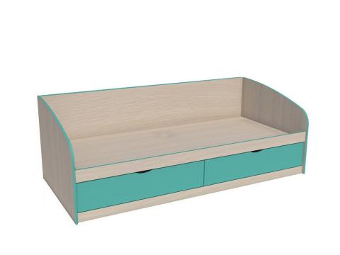 Кровать «Рико» Аква НМ 008.63-01 М1